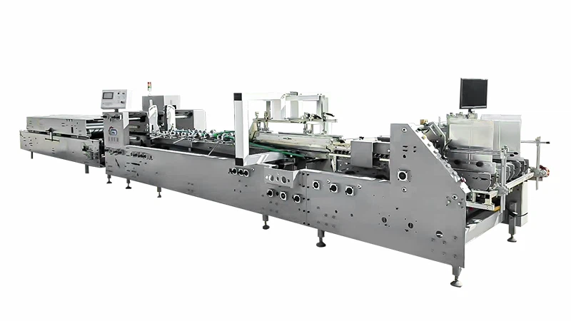 Straight Line Folder Gluer Machine